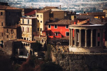 Tempio della Sibilla a Tivoli. Foto Filippo Innocenti